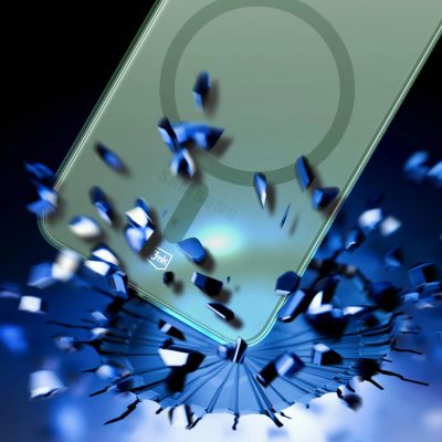 15. 3mk Smoke MagCase für Samsung Galaxy S24 - Grün-Transparent