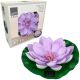 Solarlampe Wasserlilie 18 cm Violett