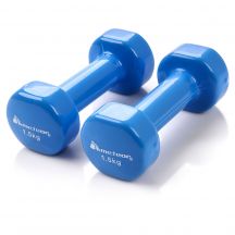 Meteor Win-Metal Hanteln 2x1,5 kg blau