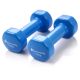 Meteor Win-Metal Hanteln 2x1,5 kg blau