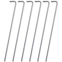 Zeltnägel 23 cm, 6er-Set, Metall, Camp Active