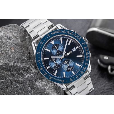 4. Herrenuhr Skmei 9253SIBU + Box