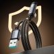 7. Joyroom S-A56 EnjoyX Series 90° USB-A - Lightning 3A Kabel 1,2m - schwarz