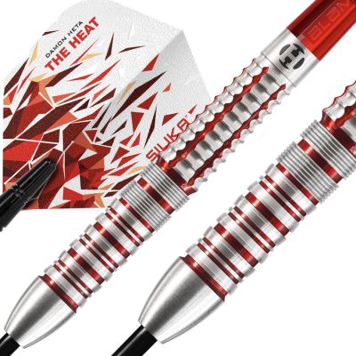 8. Harrows DAMON HETA 2 „The Heat“ Darts mit 90 % Stahlspitze