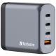 Verbatim GaN-Ladegerät 140 W, 1x USB-A, 3x USB-C