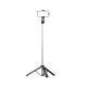 2. Selfie-Stick WC1Y3S Teleskopstativ 1,3 m mit Telefonhalter – Schwarz