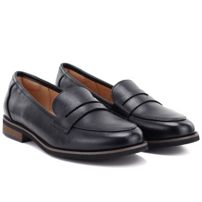 4. Damen-Loafer, schwarze Loafer, Potocki JE19380