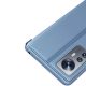 8. Clear View Case Cover für Xiaomi 12 Lite blaue Flip-Cover