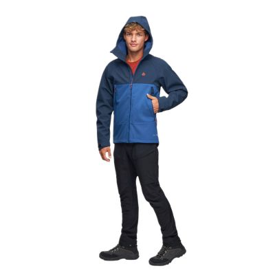 3. Winddichte Softshell-Regenjacke für Herren Alpinus Pelat Blau - MK18852