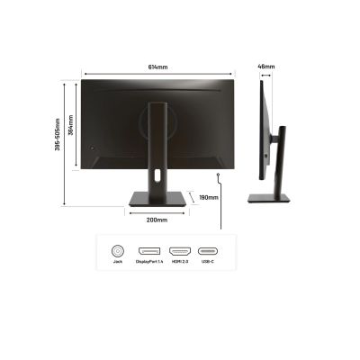 3. JAPANNEXT JN-IPS27FHDR-C65W-HSP Computermonitor 68,6 cm (27") 1920 x 1080 px Full HD LED Schwarz