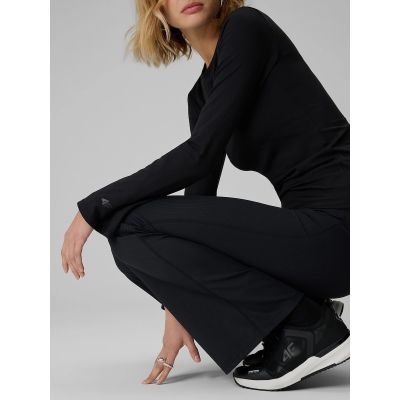 5. Damen-Langarmshirt, schmal geschnitten, Größe 4F 4FRAW26TLONF0719-20S