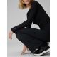 5. Damen-Langarmshirt, schmal geschnitten, Größe 4F 4FRAW26TLONF0719-20S