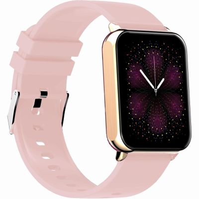 9. Smartwatch Gravity Roségold Pink 2 Armbänder GT17-1