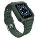 Schutzarmband für Apple Watch 38/40/41 mm Panzergehäuse-Armband - Grün