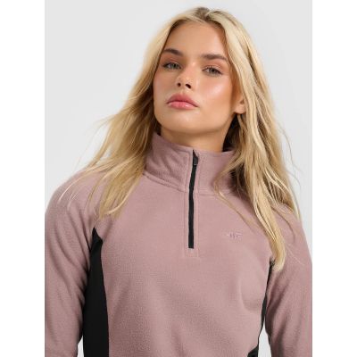 4. Thermounterwäsche aus Fleece für Damen (Oberteil) 4F 4FWAW25UFLEF064-80S