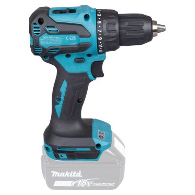 6. Makita DDF490Z Akku-Bohrmaschine, 1900 U/min, Zentralverriegelung, 1,7 kg, Blau, Schwarz