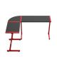 9. Huzaro Hero 6.0 Roter Gaming-Schreibtisch