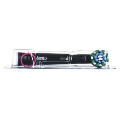 10. Oral-B Vitality Pro Duo Rote, pulsierende Zahnbürste für Erwachsene, Schwarz, Blau, Weiß