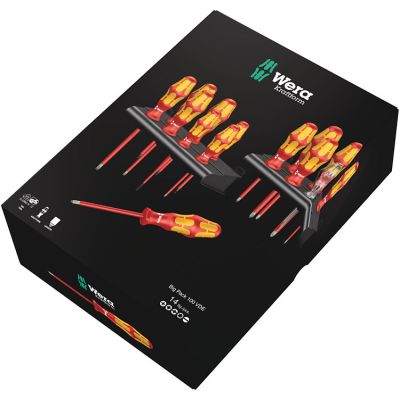 4. Kraftform VDE-Schraubendreher-Set 14-teilig