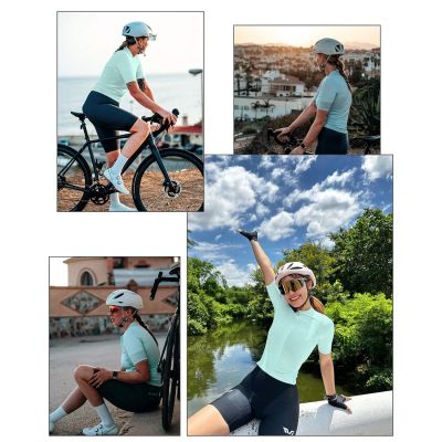 8. Rockbros 15210007003 TVI S Damen-Radtrikot - Grün