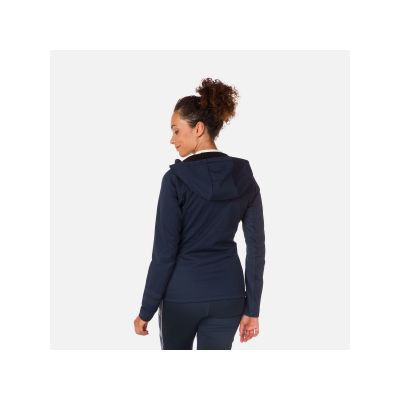 4. ROSSIGNOL W Softshell Hoodie Jacket Jkt Marineblau