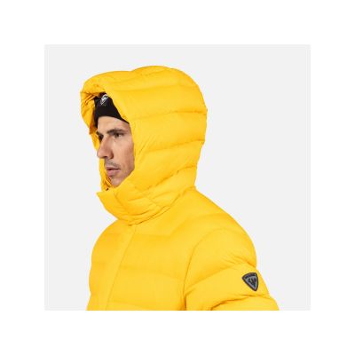 3. ROSSIGNOL Aretu Daunenjacke mit Kapuze, Herrenjacke, Gelb