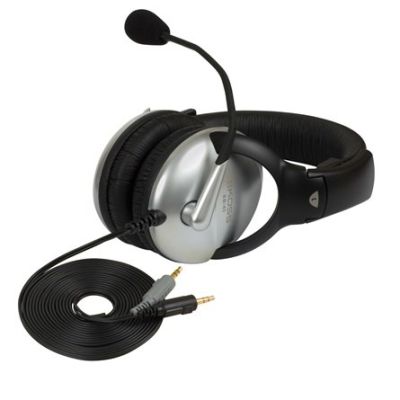 2. Koss SB45 Kabelgebundene On-Ear-Kopfhörer mit Geräuschunterdrückung, Silber/Schwarz