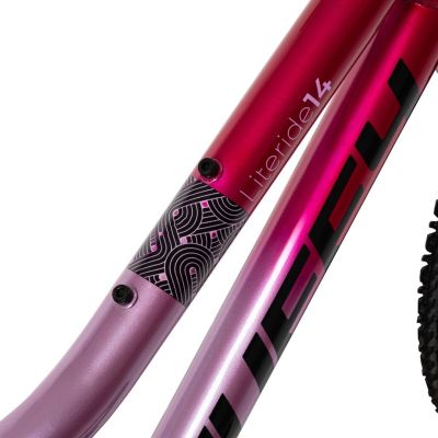 5. Huffy Literide Alu 14" Pinkes Kinderfahrrad (24215W)