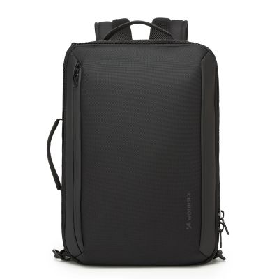 3. Wozinsky Premium 15,6'' Laptop-Rucksack/Tasche mit Riemen - Schwarz