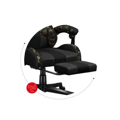45. Huzaro Force 4.7 Camo Mesh Gaming-Stuhl