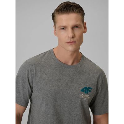 4. Herren-T-Shirt, schlicht, Größe 4F 4FRSS26TTSHM3990-24M