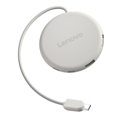 4. Lenovo Slim USB-C 3.2 Hub USB 3.2 Gen 2 (3.1 Gen 2) Typ-C 10000 Mbit/s Grau