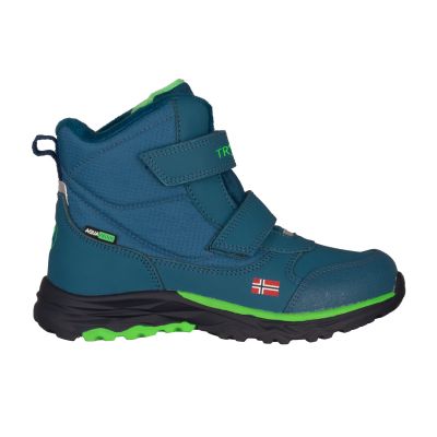 8. Trollkids Kinder Hafjell Winterstiefel wasserdichte Winterstiefel blau (264-104)