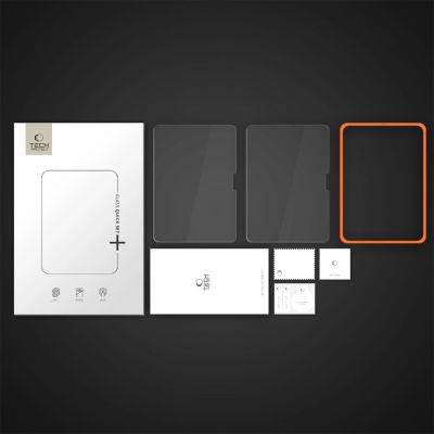 5. Tech-Protect Easy Set+ 2er-Pack Panzerglas für iPad Air 11" 2024 / 2025 - transparent