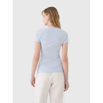 2. Damen Slim T-Shirt mit Modal 4F 4FWSS25TTSHF1995-34S