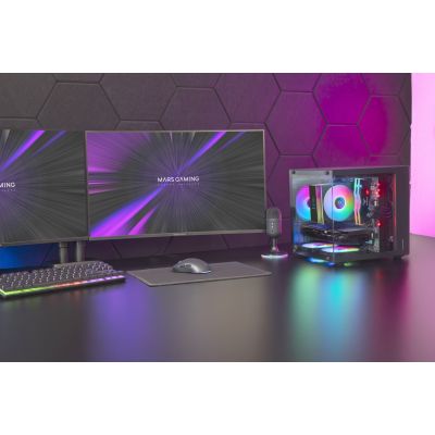 11. TACENS MARS MC-CUBE 1xARGB USB-C mATX- Gehäuse