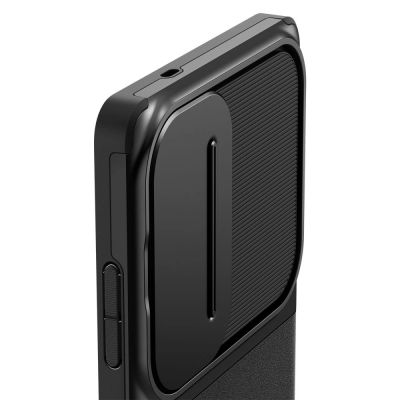 6. Spigen Optik Armor Hülle für Samsung Galaxy S25 Ultra - Schwarz