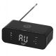12. ADLER AD 1192b schwarzes Radiowecker