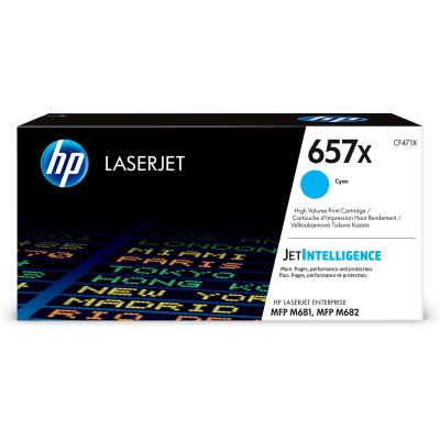 33. LASERJET TONER CRTG/657X HOHE ERGIEBIGKEIT CYAN