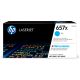 33. LASERJET TONER CRTG/657X HOHE ERGIEBIGKEIT CYAN