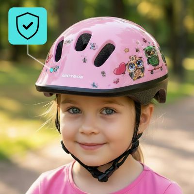 30. Kinderfahrradhelm METEOR KS06 little owl