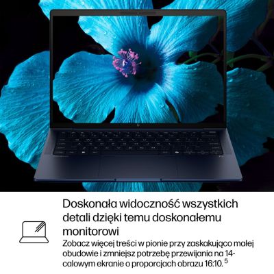24. HP EliteBook X G1i 14-Zoll-Notebook, KI-PC der nächsten Generation, Copilot+ PC, Intel Core Ultra 7 258V, 35,6 cm (14 Zoll), 2K-Grafikkarte, 32 GB LPDDR5x-SDRAM, 1 TB SSD, Wi-Fi 7 (802.11be), Windows 11 Pro, Blau