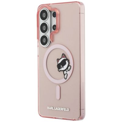2. Karl Lagerfeld IML Peekaboo Choupette MagSafe Hülle für Samsung Galaxy S26 Ultra - Pink