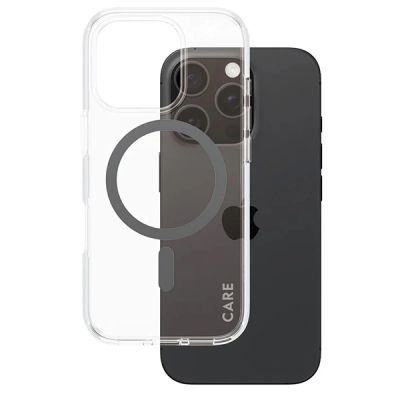 2. CARE by PanzerGlass Flagship Case iPhone 16 Pro 6,3" schwarz/schwarz MagSafe 1346