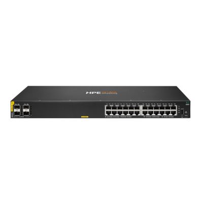 2. HPE Aruba Networking CX 6000 24p 10M/100M/1G Class4 PoE 4p SFP 1G 370W Managed Switch L3 Gigabit Ethernet (10/100/1000) PoE-Unterstützung 1U
