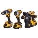 2. Kombi-Set 18V DCD796+DCF887+DCH273 3x4,0Ah