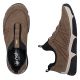 5. Damen-Komfort-Slipper in Braun Rieker 45975-24