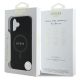 8. Guess Saffiano Classic Logo MagSafe Hülle für iPhone 16 Plus - Schwarz