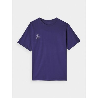 5. Glattes Unisex-Oversize-T-Shirt 4F 4FRAW24TTSHU2672-31S