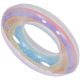 Schwimmring 90 cm Regenbogen Glitzer Lila 35644